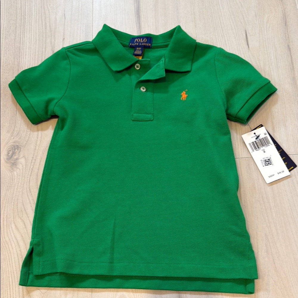 Polo by Ralph Lauren Toddler Green Polo Shirt